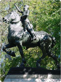 The Joan of Arc Memorial in Riverside Park, dedicated December 6, 1915 The Joan of Arc Memorial in Riverside Park, dedicated December 6, 1915