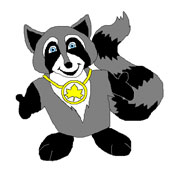 Mascot Finalist: Rocco the Raccoon