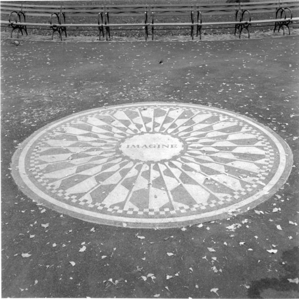 Imagine Mosaic in Strawberry strawberry fields central park map. Imagine Mosaic in Strawberry