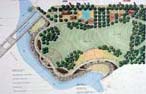 map of Baretto Point Park links to Capital project of the month for January 2003
