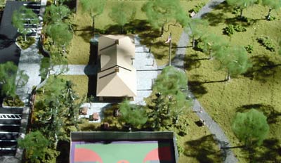 Aerial photo of the undevloped site for Fairview Park