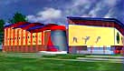 Illustration of Corona Park Pool and Ice Hockey Rink