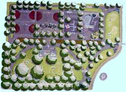 Illustration of the Grover Cleveland Park design