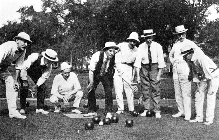 bowls lawn semblance
