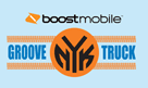 Boost Mobile New York Knicks Groove Truck