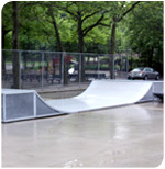 Forest Park renovated ramp
