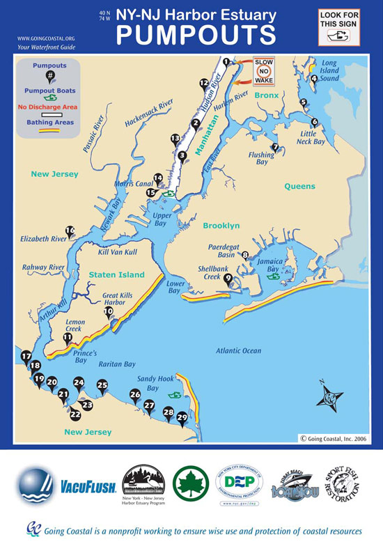 new york city map. locations in New York City