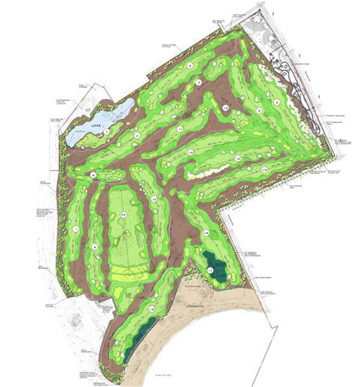 Ferry Point Park Golf Course Plan