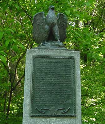Photo of Dongan Oak Monument in Prospect Park