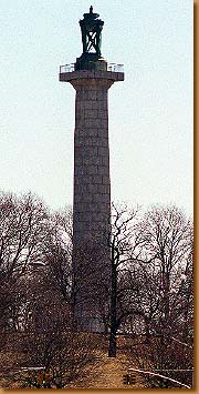 Photo of the Prison Ship Martyrs monument in Fort Greene Park Brooklyn