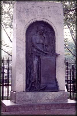Photo of the 61st District Memorial in Greenwood Playground, Brooklyn