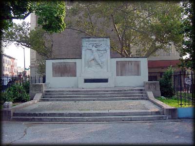 Photo of the Zion Park War Memorial, Brooklyn