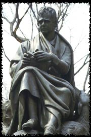 Photo of Sir Walter Scott statue in Central Park