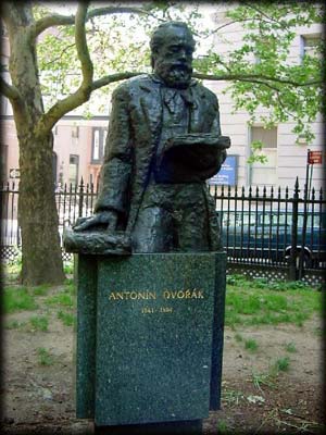 Photo of Antonin Dvorak Statue in Stuyvesant Square Park, Manhattan