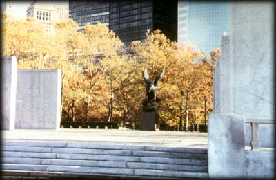 Photo of the East Coast Memorial in Battery Park