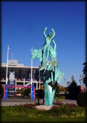 Photo of the Freedom of the Human Spirit Sculpture, Flushing Meadows-Corona Park, Queens