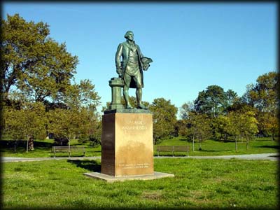 Photo of the George Washington Statue in Flushing Meadows-Corona Park, Queens