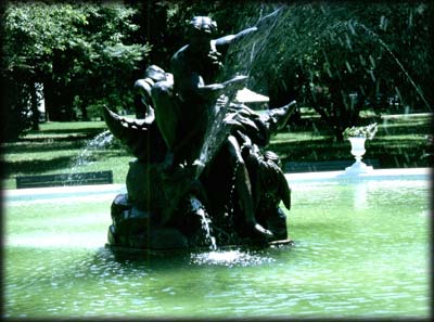 Photo of Neptune Fountain at the Snug Harbor Cultural Center, Staten Island