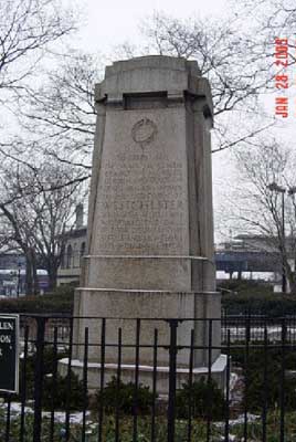 Photo of the Westchester Square War Memorial