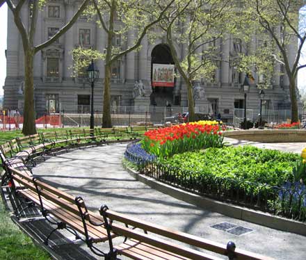 BOWLING GREEN Park : Lower Manhattan Redevelopment : New York City ...