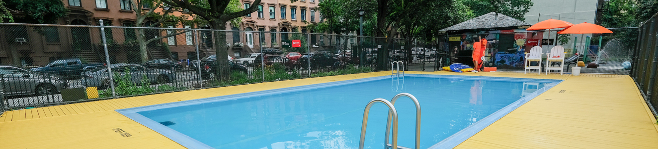 Albert L. Parham Playground Outdoor Pools : NYC Parks