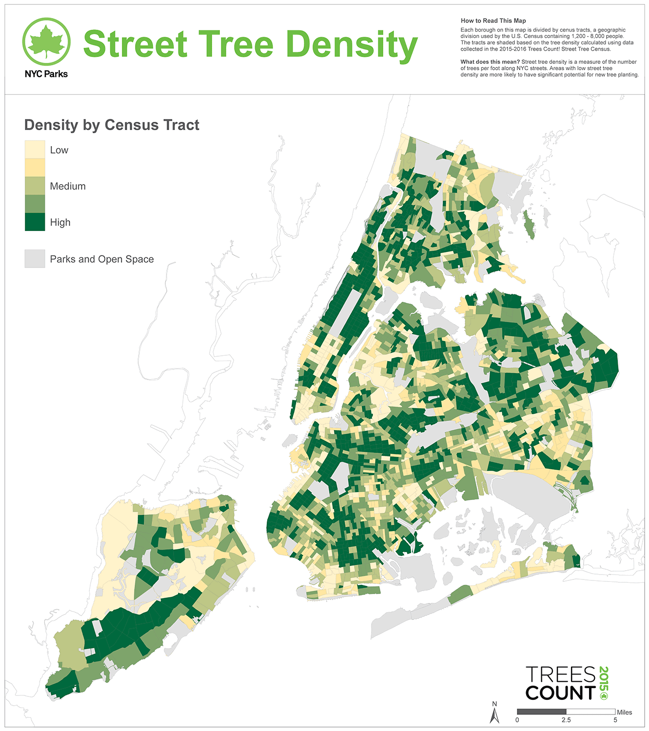 TreesCount! 2015 : NYC Parks