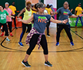 Work at Parks Recreation & Programming - shape up NYC program instructor teaching dances