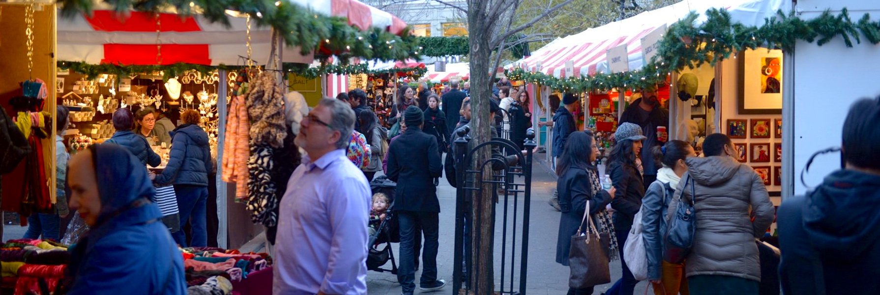 Holiday Markets in New York City Parks