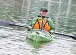 Person kayaking