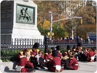 November 11, 2006 (Veterans Day) shot of the Worth Monument. Photo by Jonathan Kuhn. November 11, 2006 (Veterans Day) shot of the Worth Monument. Photo by Jonathan Kuhn.
