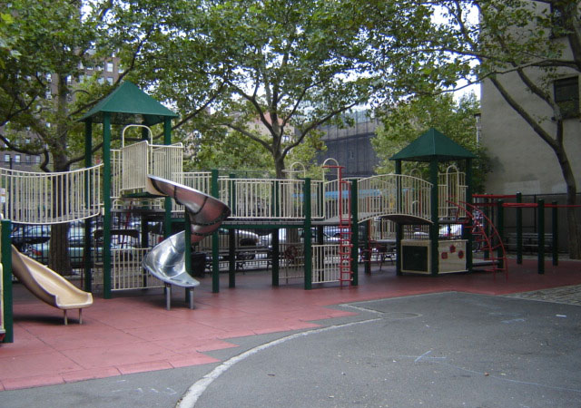 Augustus St. Gaudens Playground Playgrounds : NYC Parks