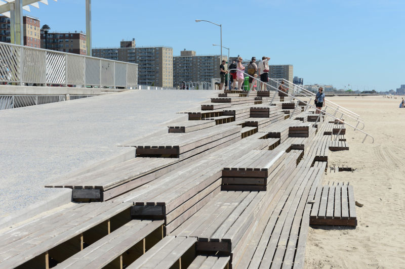 Rockaway Beach And Boardwalk Images Nyc Parks Reusing Signage At Rockaway Beach