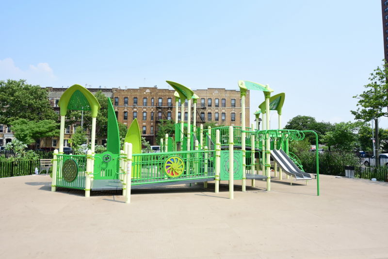 Hilltop Playground News NYC PARKS COMPLETES 3 MILLION RENOVATION OF
