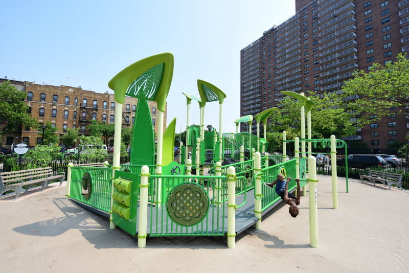 Hilltop Playground News NYC PARKS COMPLETES 3 MILLION RENOVATION OF