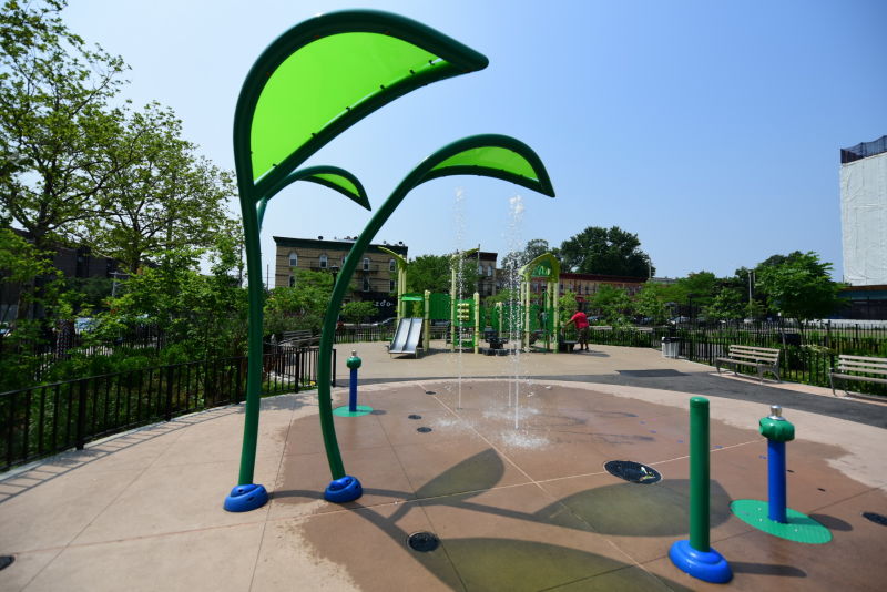Hilltop Playground News NYC PARKS COMPLETES 3 MILLION RENOVATION OF