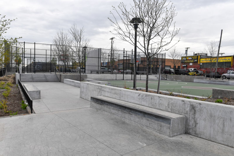 Sgt. William Dougherty Playground Handball Courts NYC Parks
