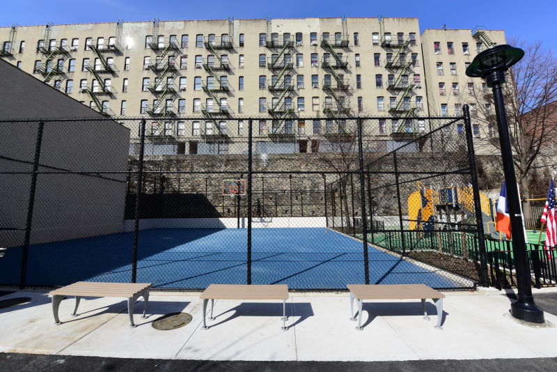 Ogden Plimpton Playground Basketball Courts NYC Parks