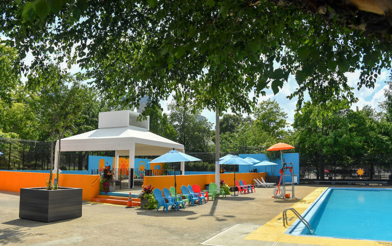 Commodore Barry Park Outdoor Pools NYC Parks