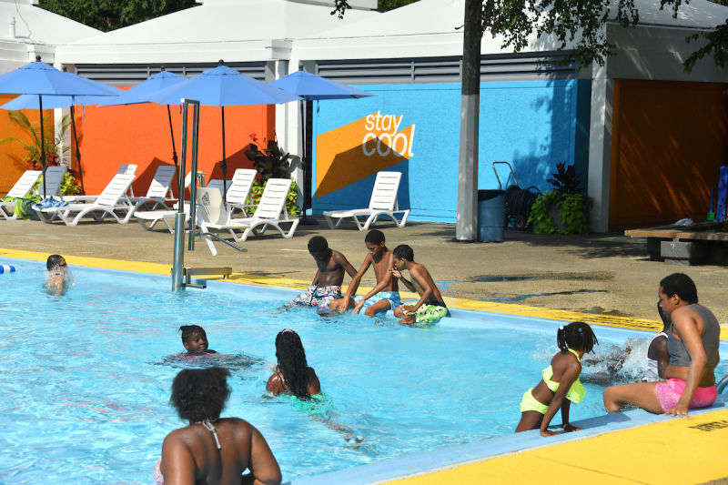 Commodore Barry Park Outdoor Pools NYC Parks