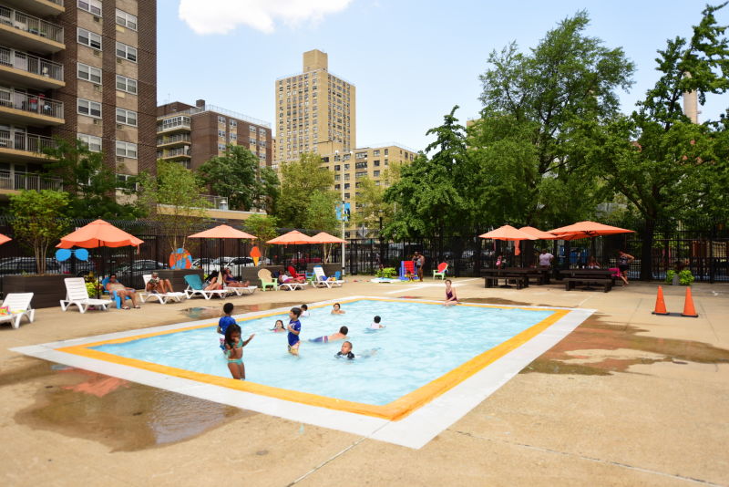 Dry Dock Playground Outdoor Pools NYC Parks
