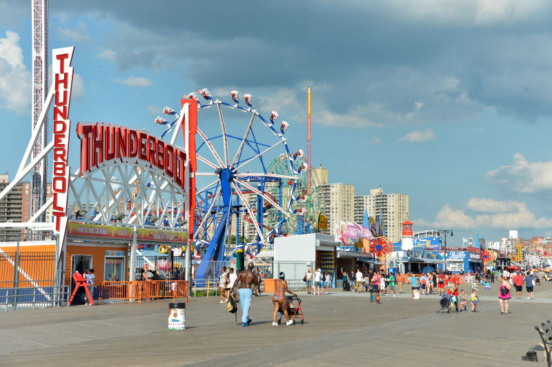 Coney Island Beach & Boardwalk Map : NYC Parks