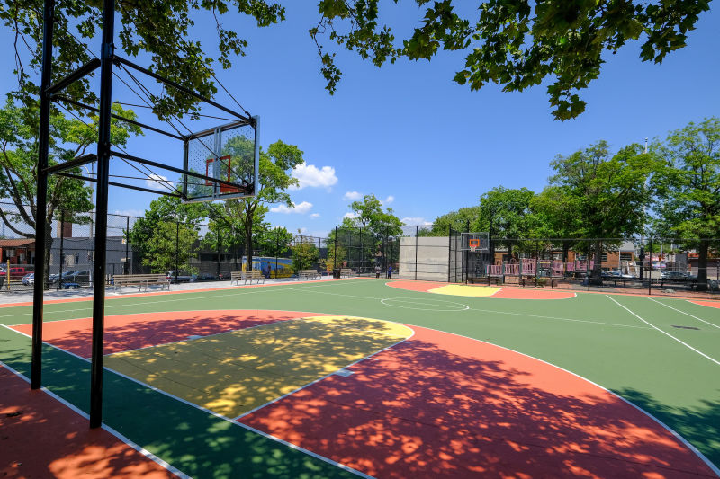 Starr Playground Handball Courts NYC Parks