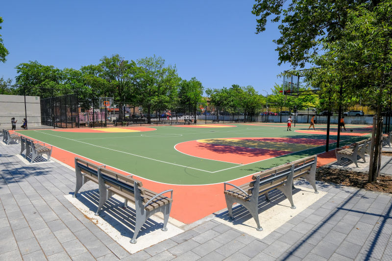 Starr Playground Handball Courts NYC Parks