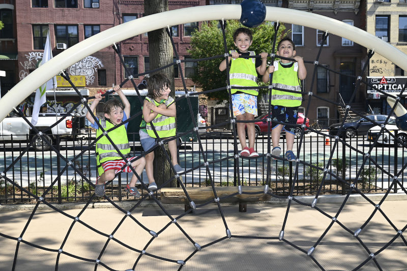 La Guardia Playground Fitness Equipment NYC Parks