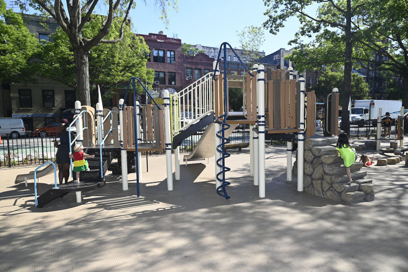 La Guardia Playground Fitness Equipment NYC Parks