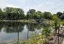 Indian Lake and bridge