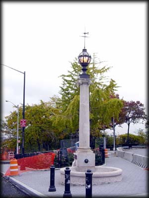 Photo of the Hooper Fountain in Maher Circle